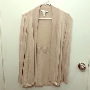 Light Pink White House Black Market Cardigan